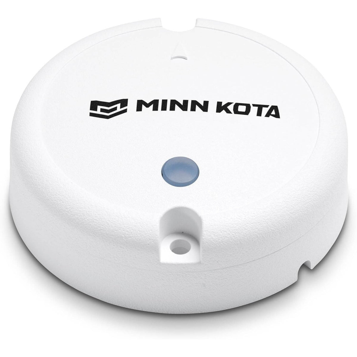 Minn Kota i-Pilot heading sensor white round top view for Spot-Lock Bluetooth trolling motors