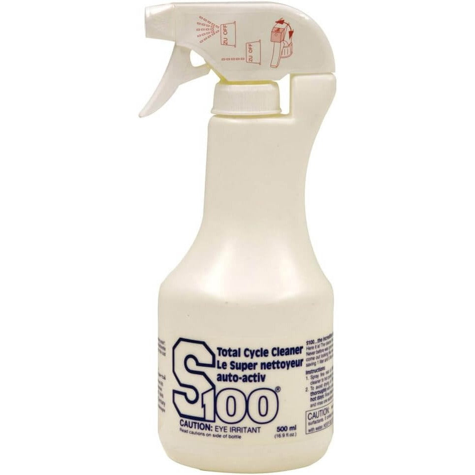 S100 Total Cycle Cleaner Spray Bottle 500ML, 12500S