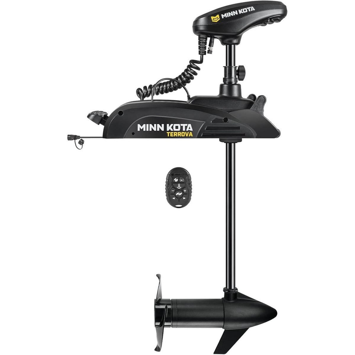 Moteur de traîne électrique Minn Kota 1358340 Kayak Terrova à montage avant avec GPS – Poussée de 25 kg, arbre de 91 cm, eau douce