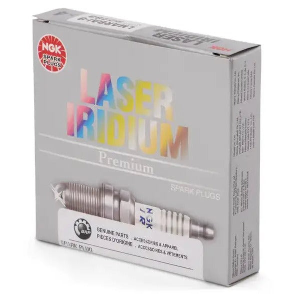 NGK Laser Iridium spark plug box, genuine Can-Am part for G3 and G3L engines