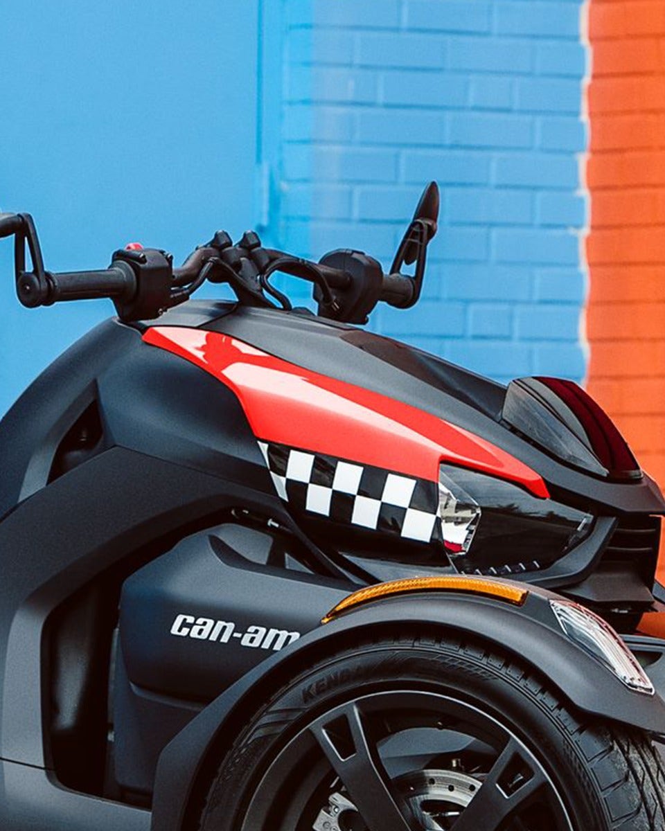 Cluster Relocator - Black Can-Am Ryker - Black