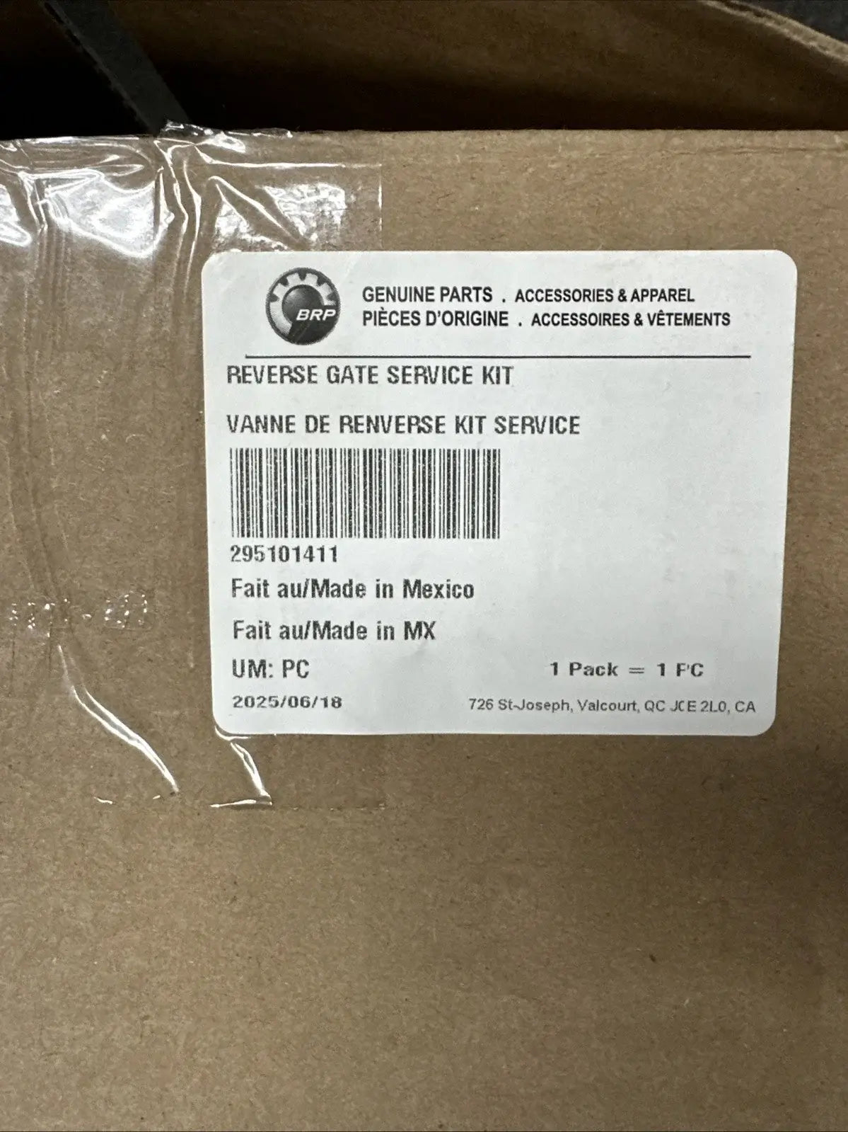 Kit d'entretien de clapet de marche arrière Sea-Doo Spark Comprend le kit de réparation et d'entretien du système de marche arrière OEM 280 à 280G1, 295101411
