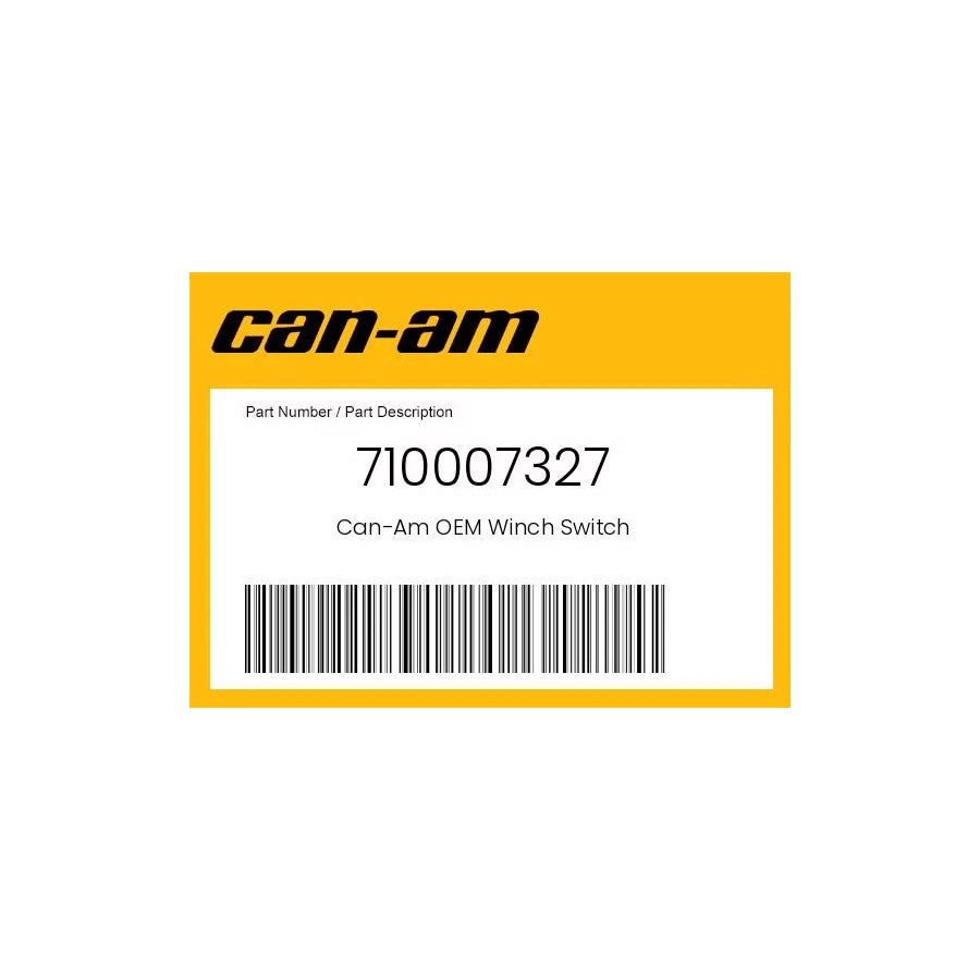 Can-Am Winch Interrupter / Winch Switch, 710007327
