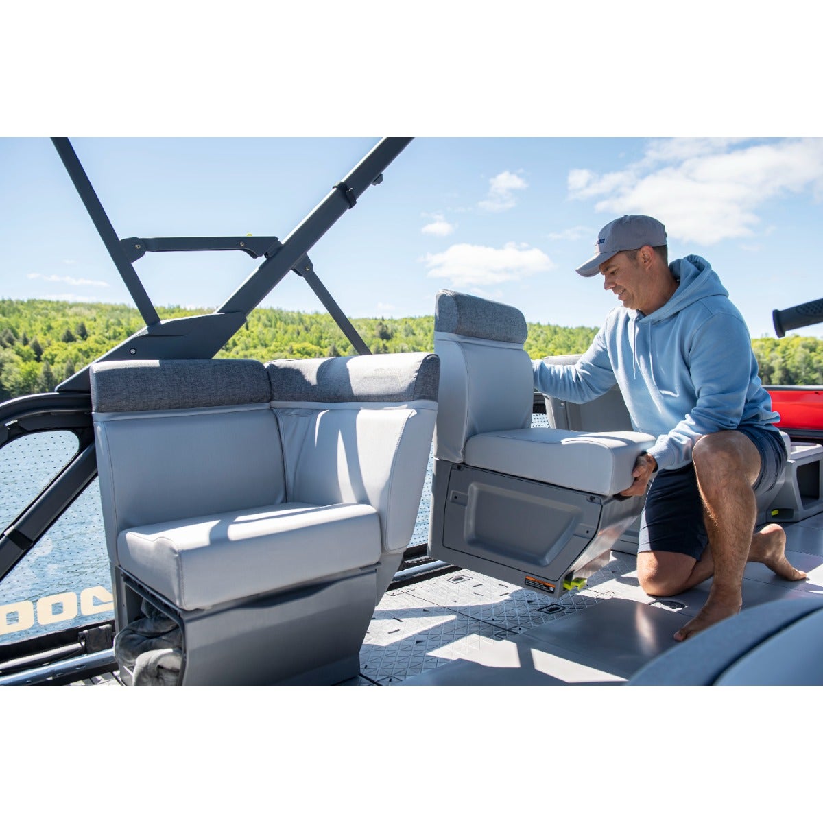 Siège monoplace à fixation rapide Sea-Doo pour Switch - 295100982
