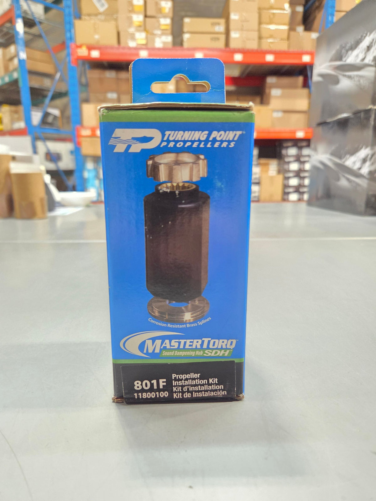 Turning Point MasterTorq 801F Propeller Hub Kit box front, 11800100