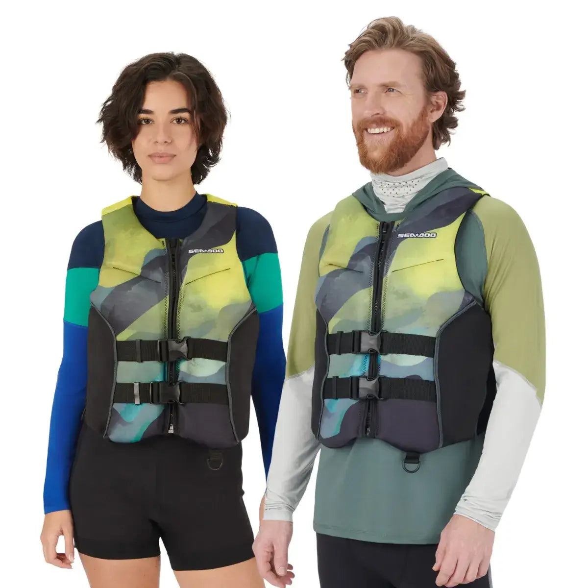 Sea-Doo Airflow Sunset Edition PFD/Life Jacket Unisex Yellow 285988 | CLEARANCE