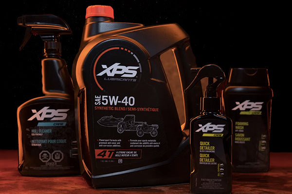 Collection of XPS oils and lubricants