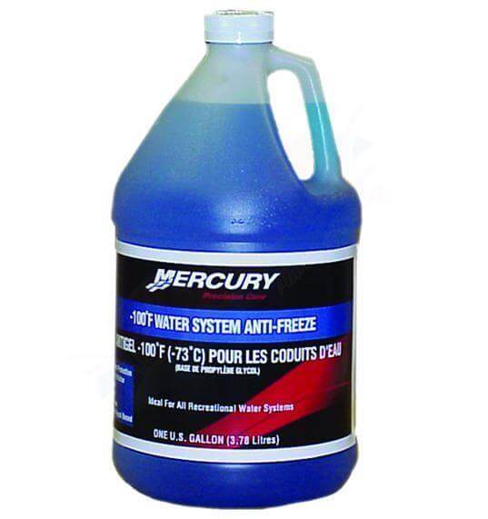 Mercury Marine Water System Anti-Freeze 1 Gal (3.78L) -100°F (-73°C) WTR STM