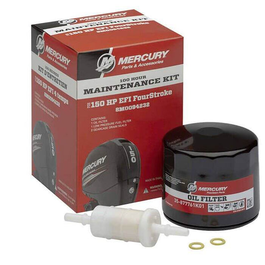 Mercury Marine 100 Hour Maintenance Kit for 150HP EFI Four Stroke Outboard