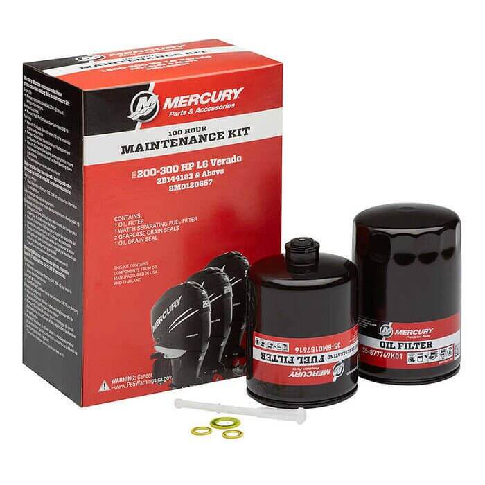 Mercury Marine 100-Hour Service Kit 200-400 HP L6 Verado