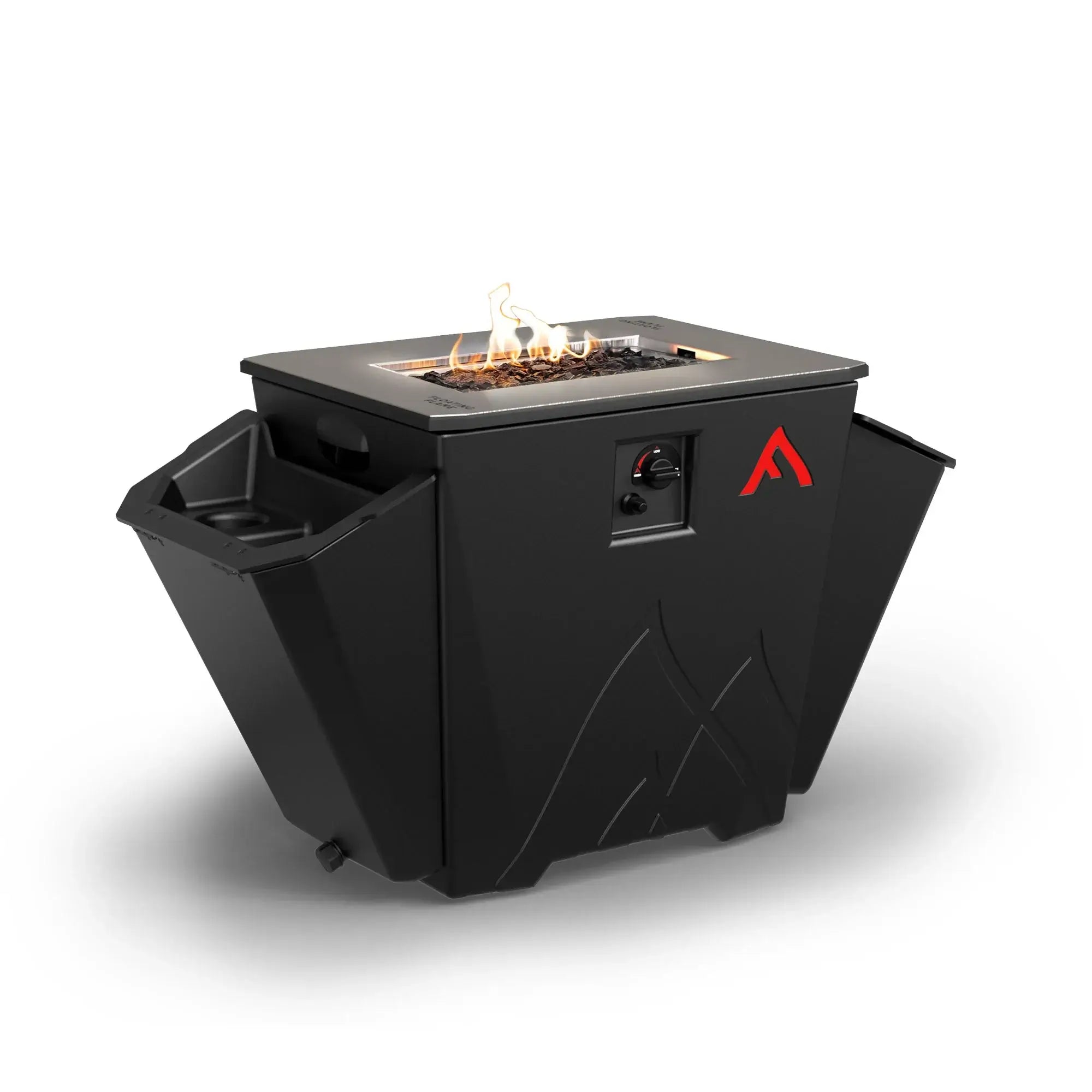 Floating Flame Portable Fire Pit on white background