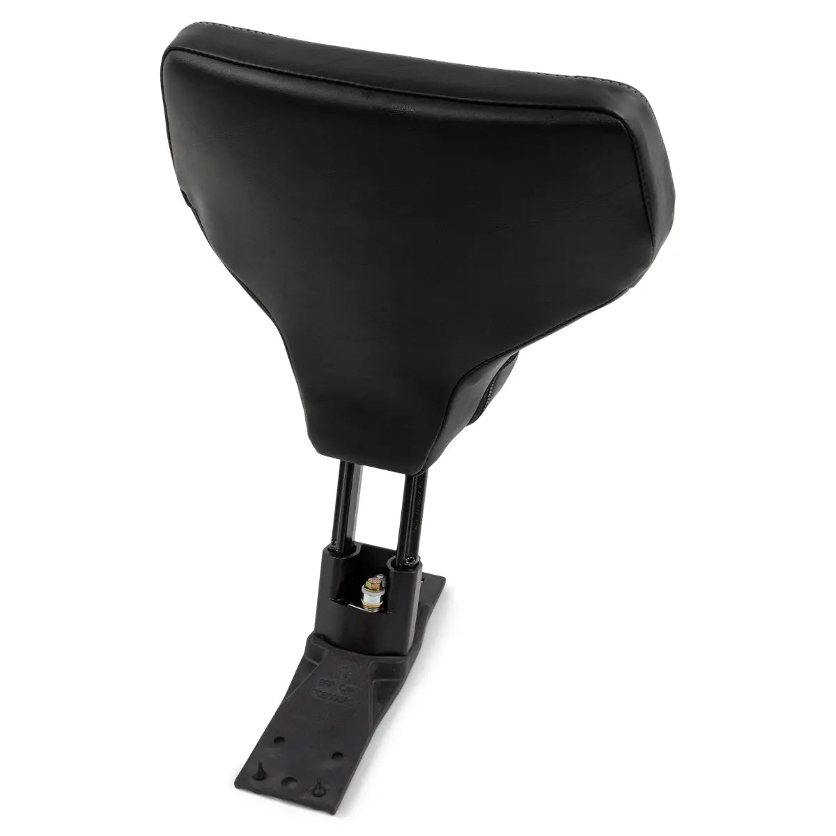 Can-Am Spyder adjustable driver backrest black padded cushion with mounting bracket