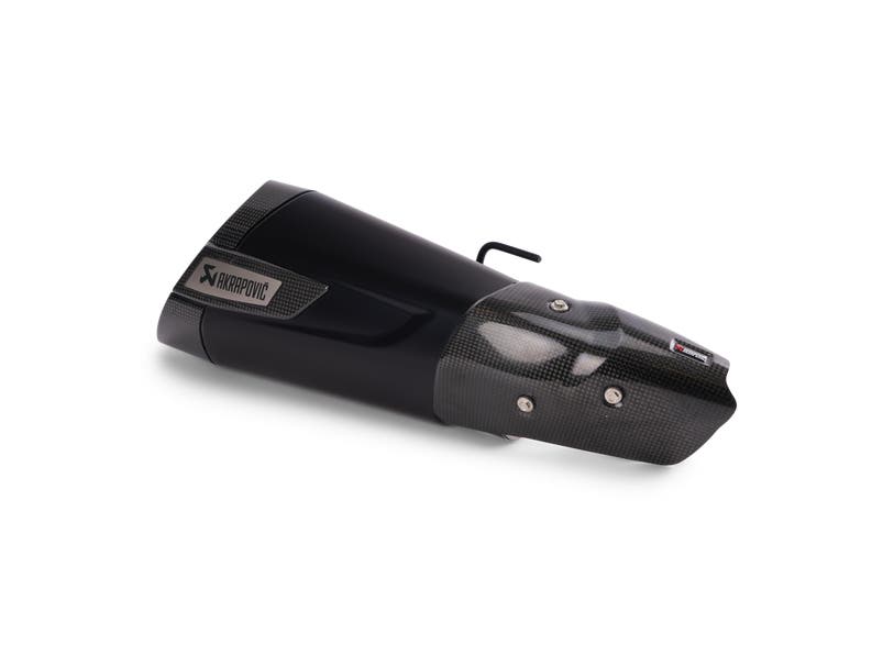 Can-Am Spyder F3 F3-S Akrapovic Sinister slip-on silencer black carbon fiber exhaust tip