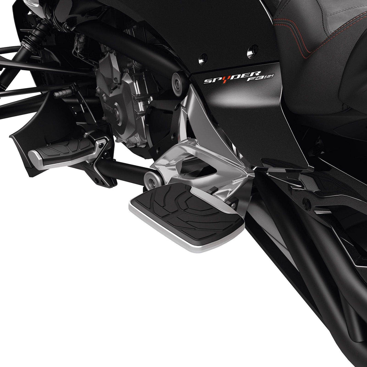 Passenger Floorboards Can-Am Spyder - Chrome