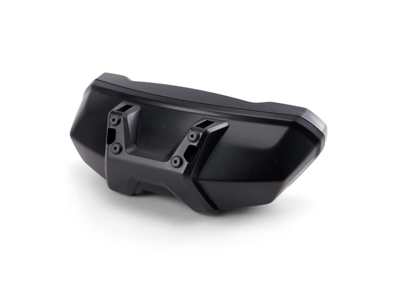 Can-Am Ryker audio system speaker pod black rear angle view