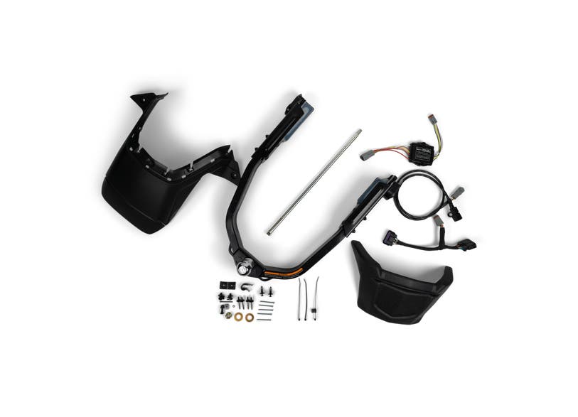 Can-Am Spyder trailer hitch kit with wiring harness and mounting hardware for F3-T F3 Limited