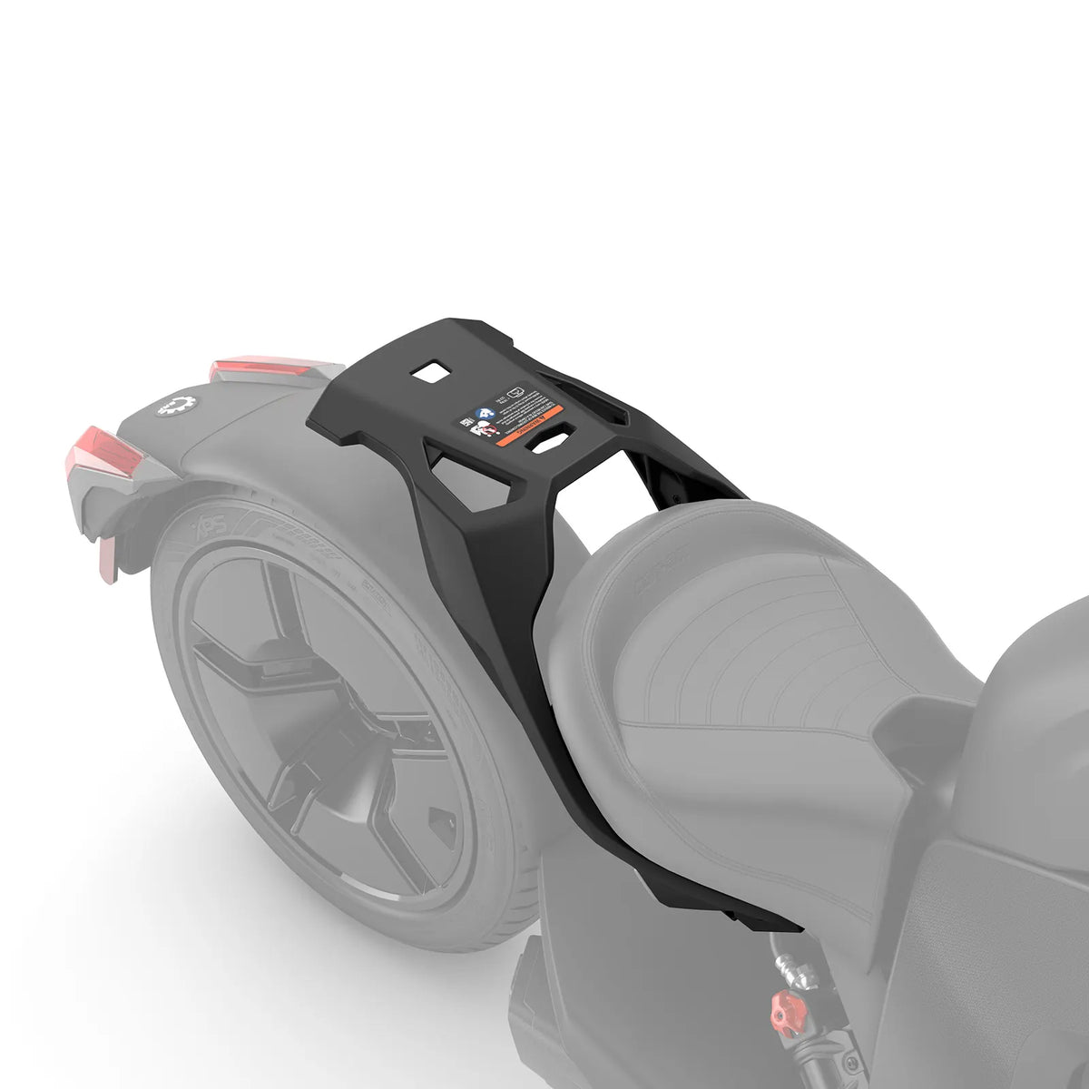 Can-Am Ryker revised MAX Mount installed on the rear of the Ryker