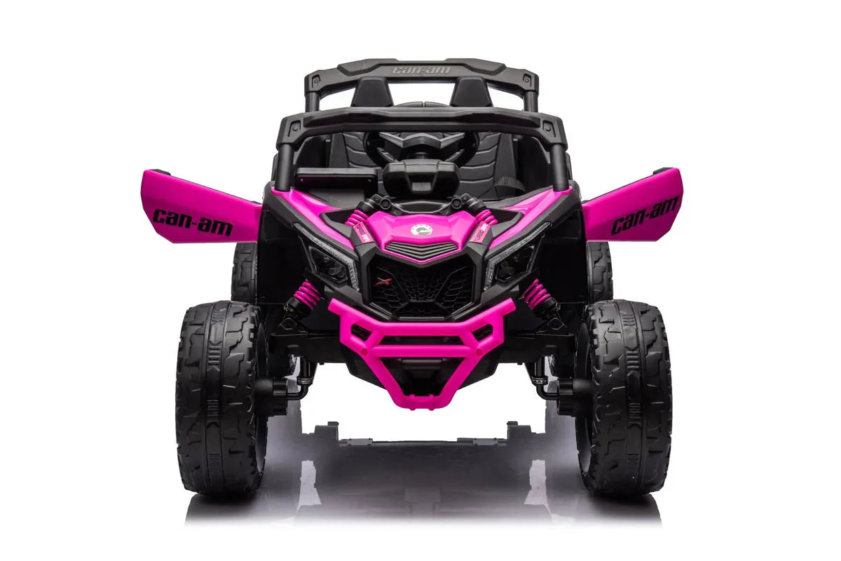 Can Am Maverick 24V 1-Seater UTV - Kids Electric Ride-On, PINK, FR7590-PINK
