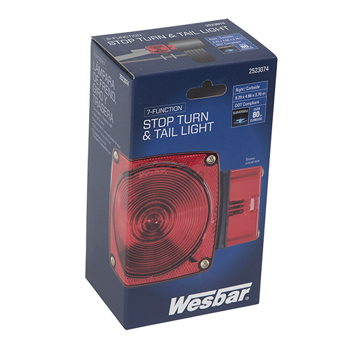 Wesbar 7-Function Submersible Over 80" Taillight - Right/Curbside, 2523074 | CLEARANCE