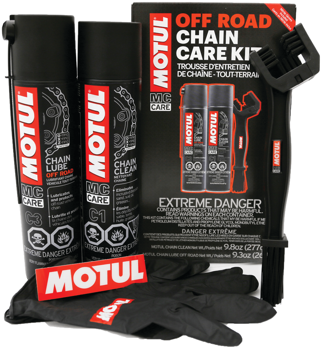 MOTUL - CHAIN CARE KIT OFF ROAD (MADE IN US)