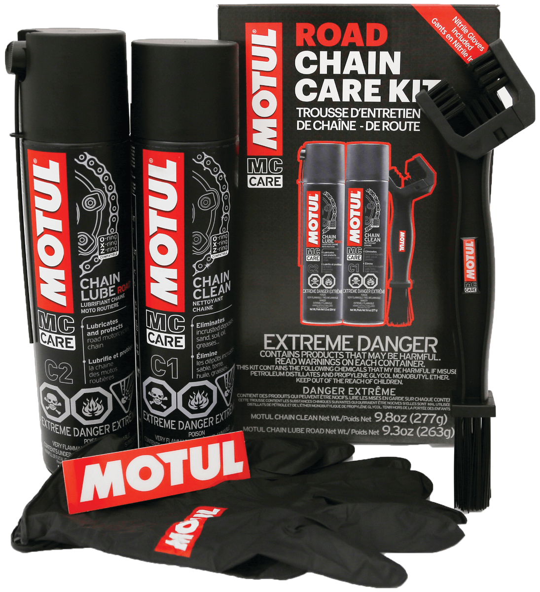 MOTUL - CHAIN CARE KIT ROAD (MADE IN US)