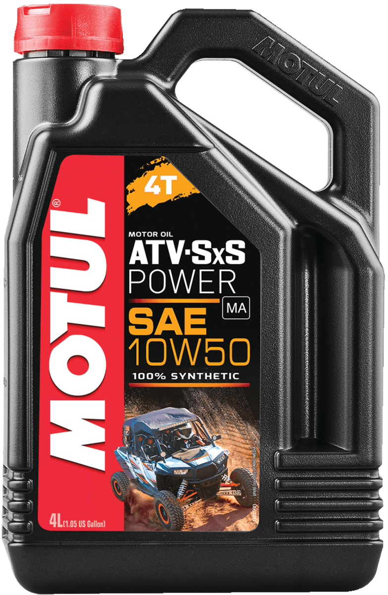 MOTUL - ATV-SXS POWER 4T 100% SYNT 10W50