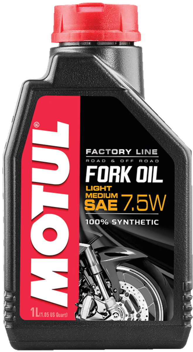 MOTUL - FORK OIL FAC-LINE 7.5W LIGHT/MED 100%SYN (1L)