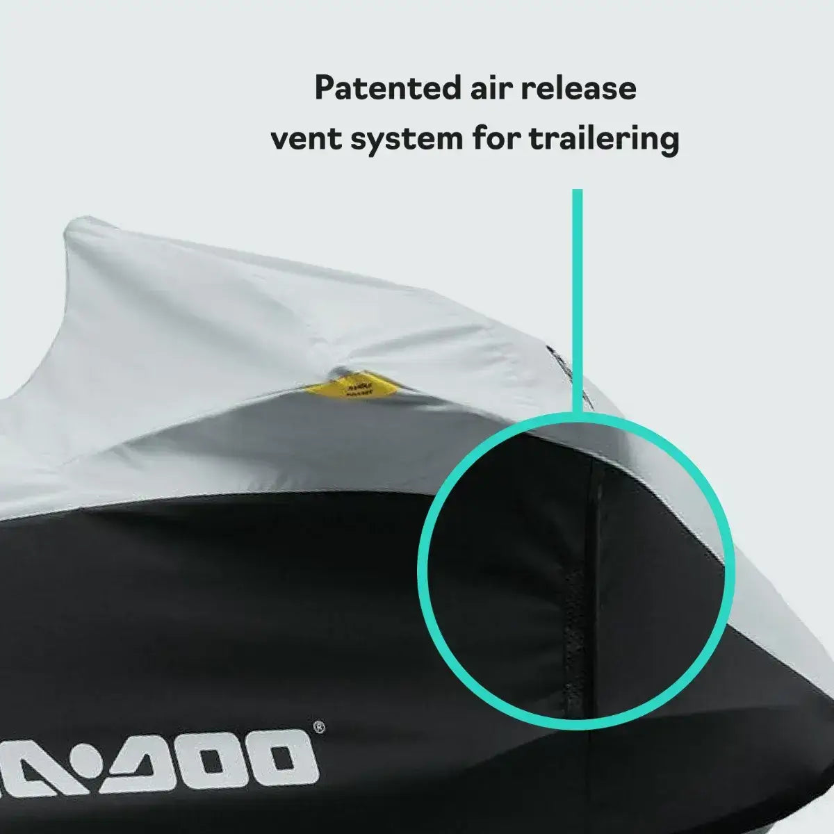 Sea-Doo Cover for RXT‑X aS (2011‑2016) Light Grey/Black