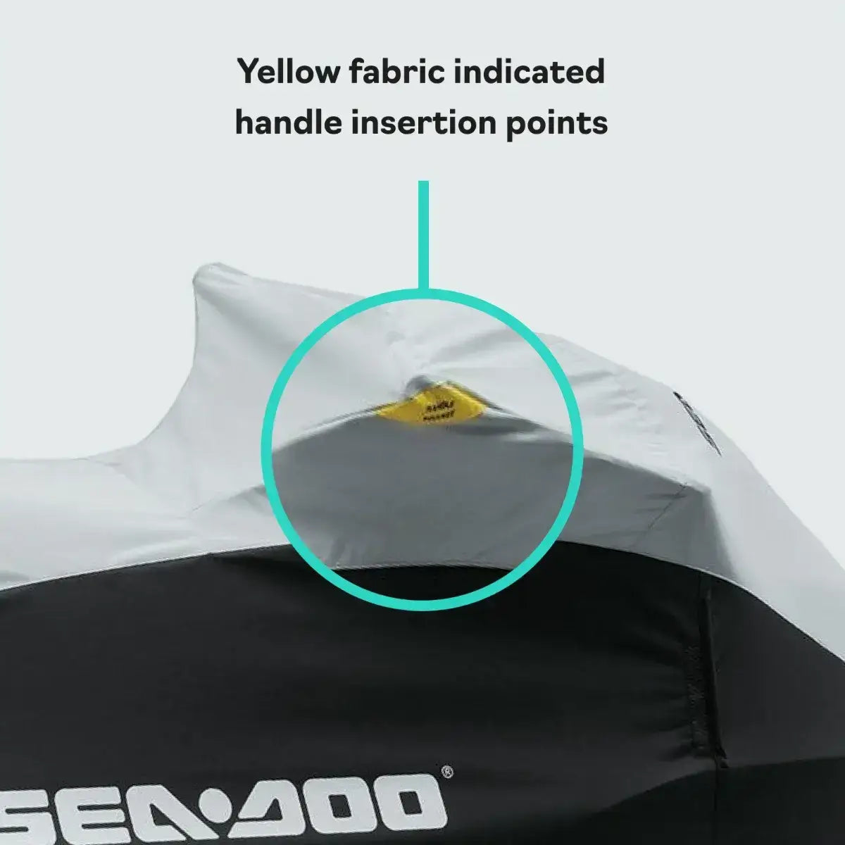 Sea-Doo Cover for RXT‑X aS (2011‑2016) Light Grey/Black