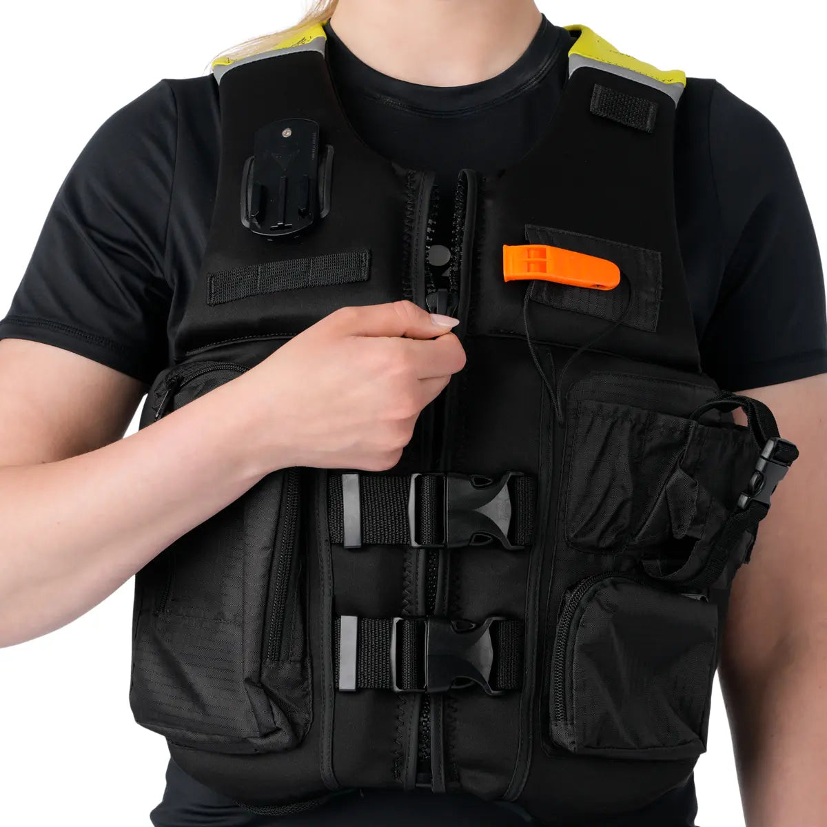 Gilet de sauvetage Sea-Doo Explorer Airflow mixte – Gilet de sécurité pour la navigation respirant, 287007