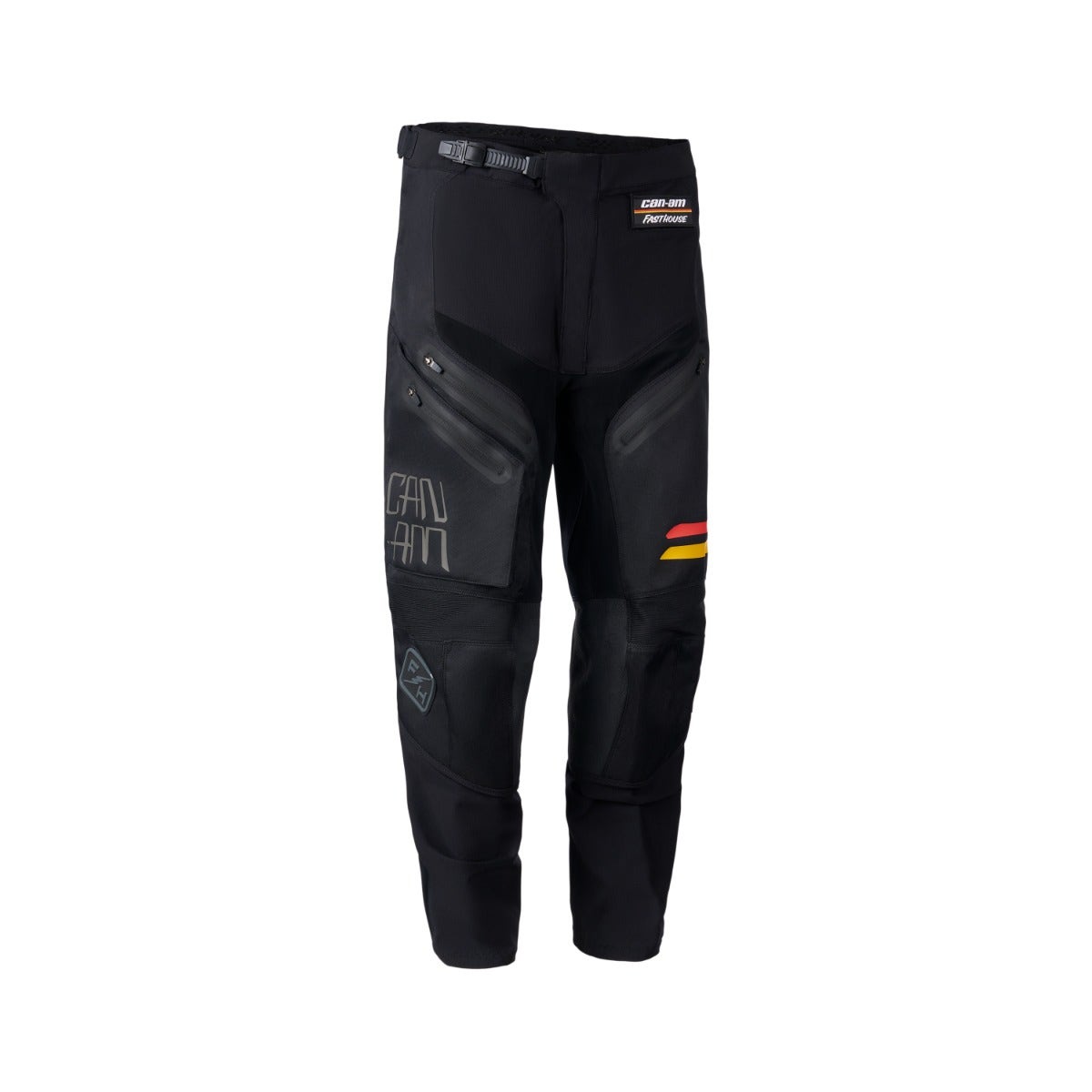 Can-Am x Fasthouse Men's Dust Pants Black, front 2