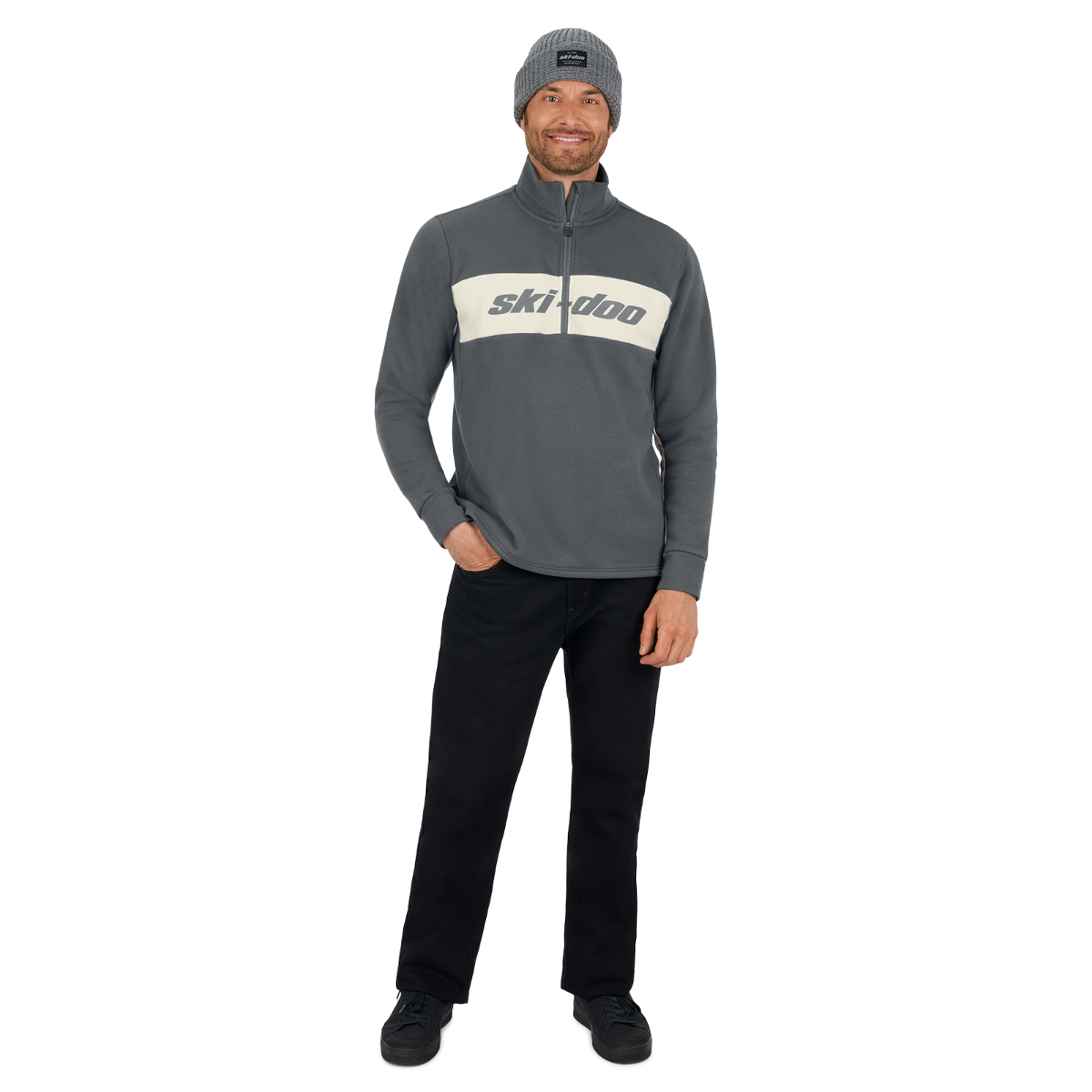 Ski-Doo Men's Heritage 1/4 Zip