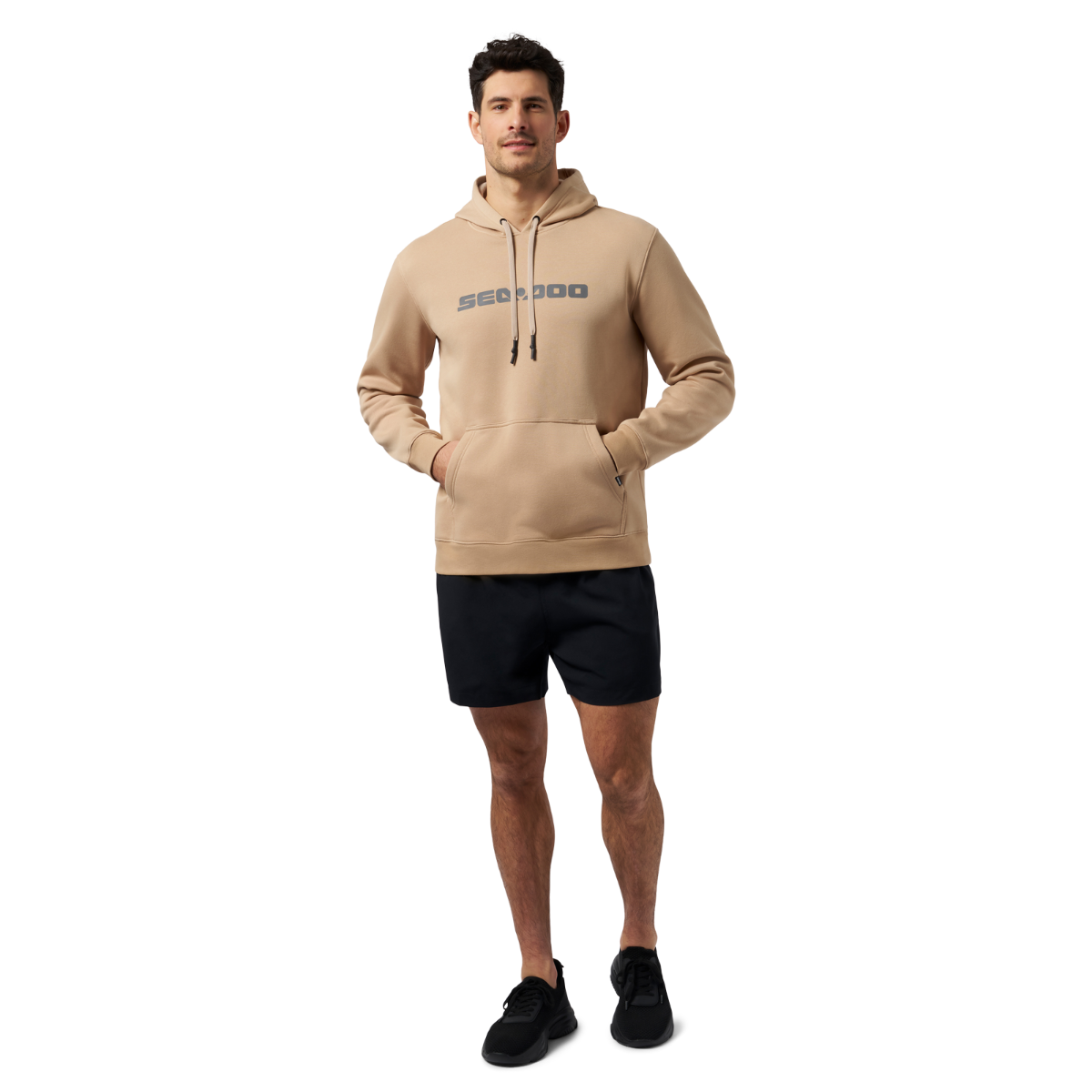 Sea-Doo Men's Signature Pullover Hoodie - Sand
