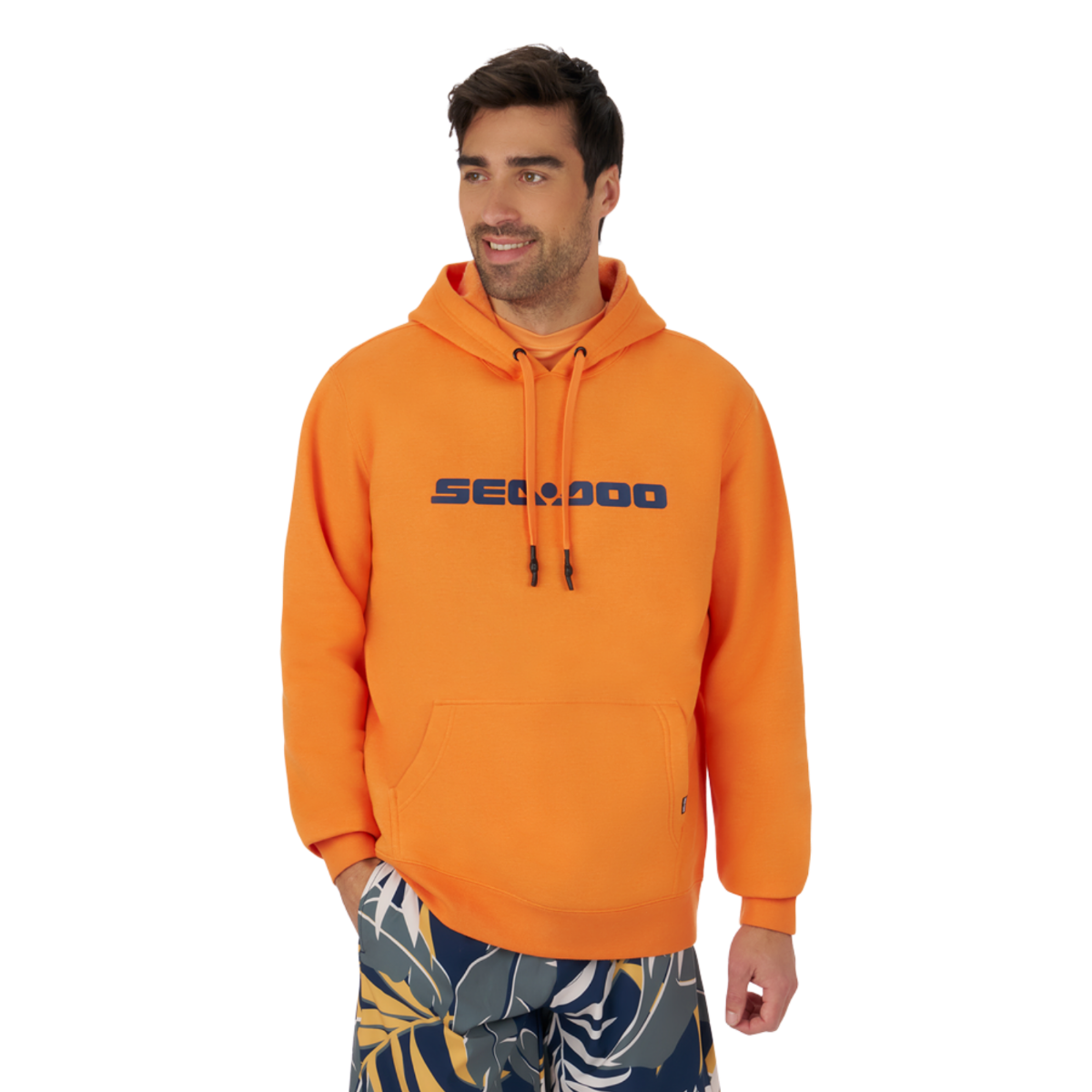 Sea-Doo Men's Signature Pullover Hoodie - Orange
