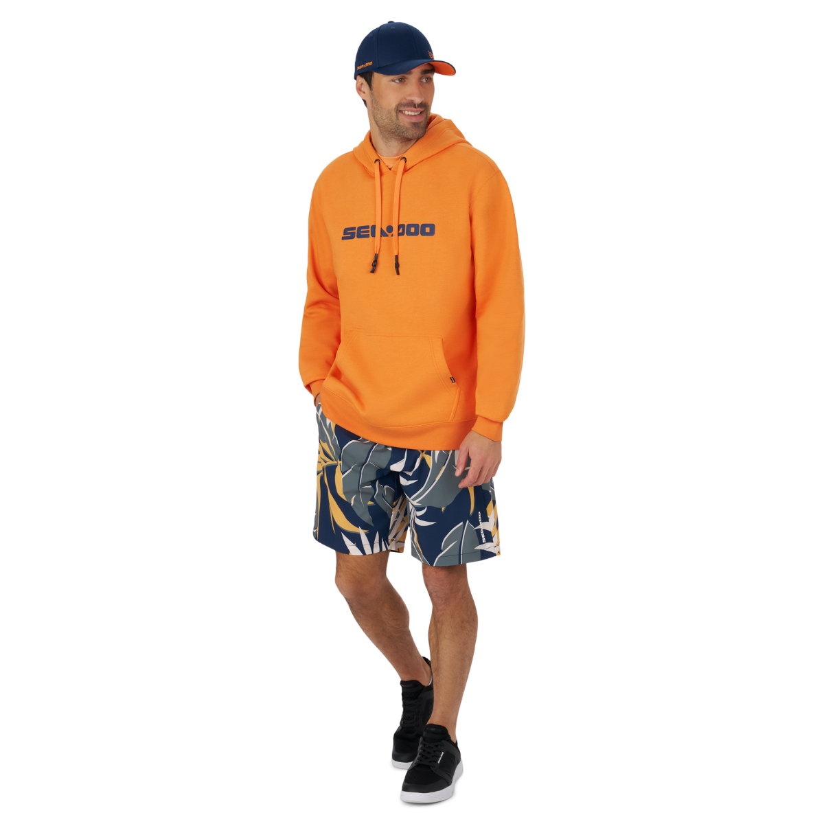 Sea-Doo Men's Signature Pullover Hoodie - Orange