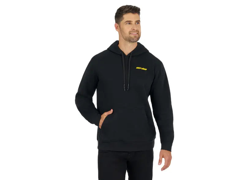 Ski-Doo Men's DNA Pullover Hoodie in Black, 288188