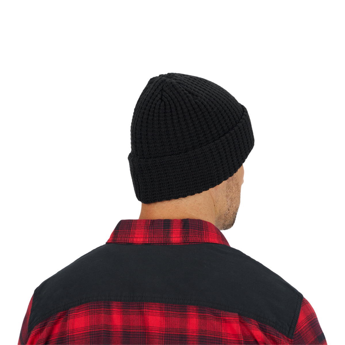 Ski-Doo Unisex Chunky Beanie in Black, back