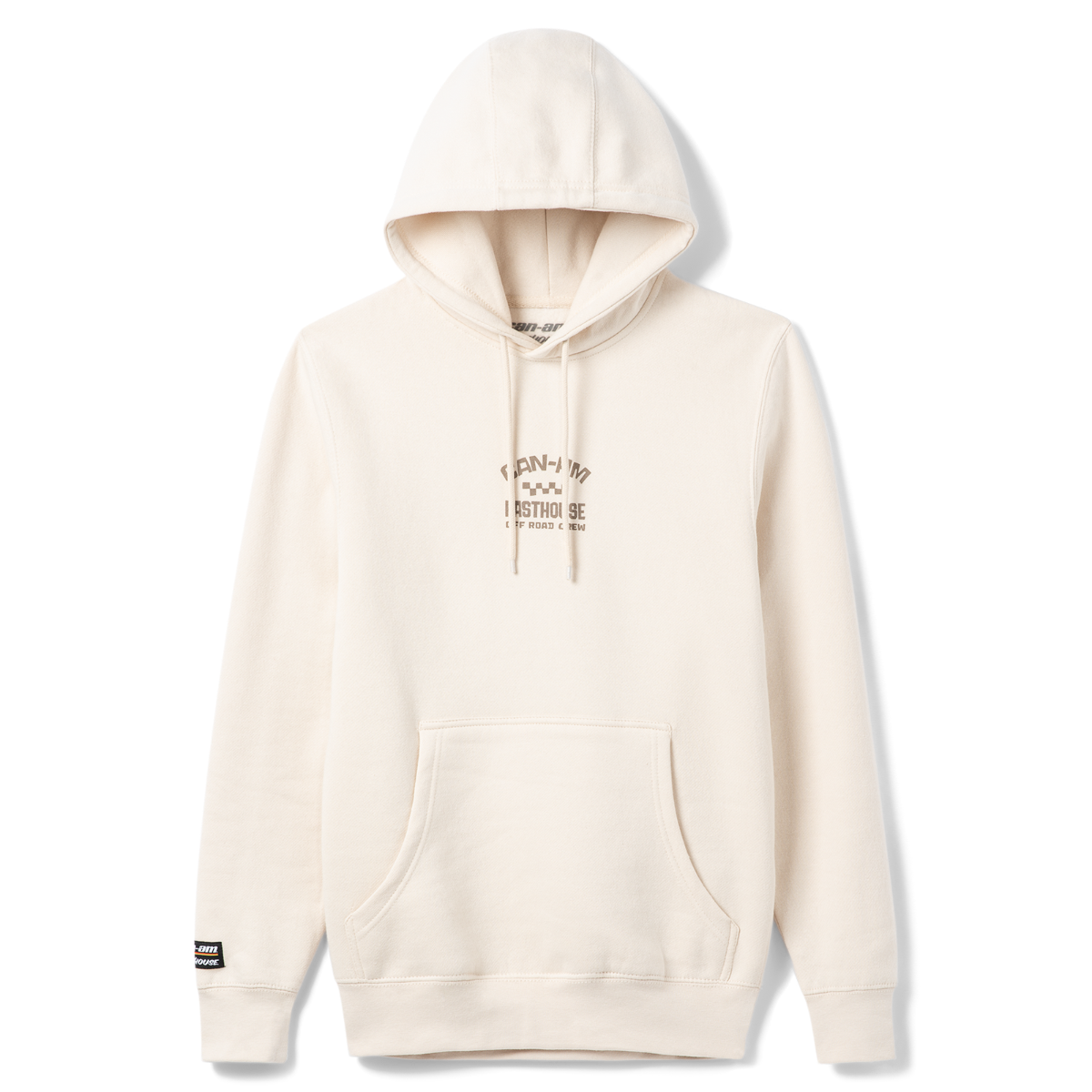 Can-Am x Fasthouse Women's Off-Road Crew Pullover Hoodie Ivory, product view