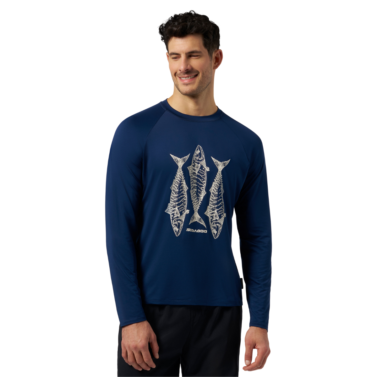 Sea-Doo Men's Fishing UV Long Sleeve Shirt