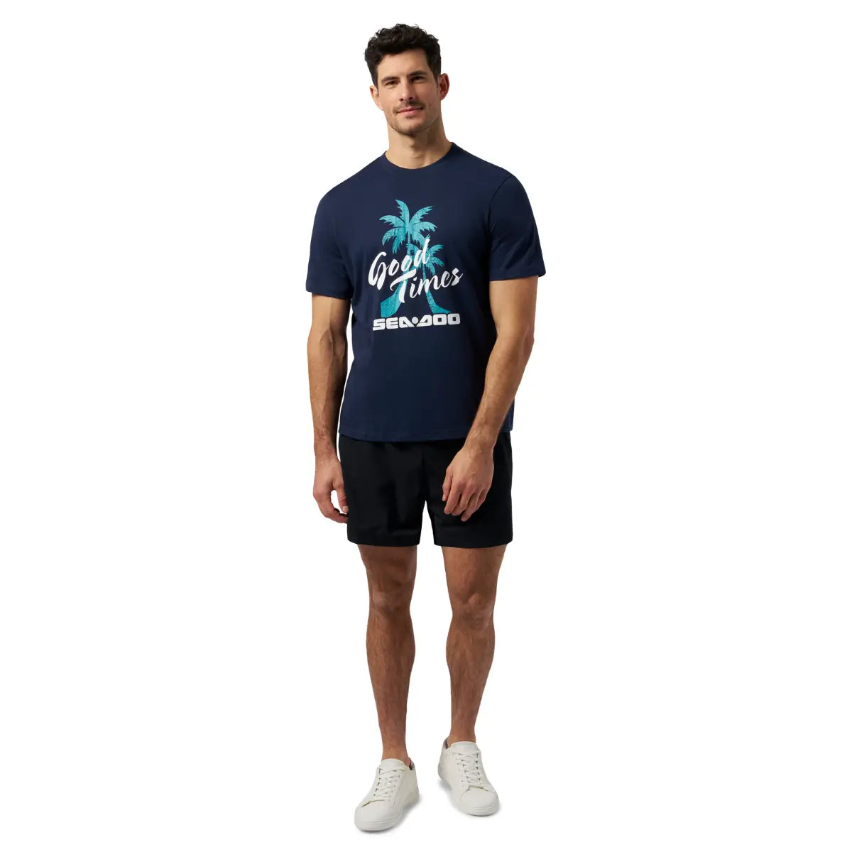 Sea-Doo Men's Good Times T-Shirt - Casual Cotton Riding Lifestyle Tee, 288261