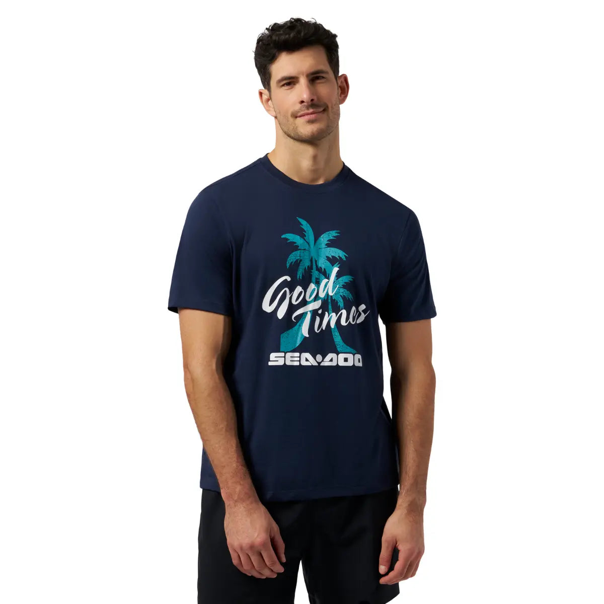 Sea-Doo Men's Good Times T-Shirt - Casual Cotton Riding Lifestyle Tee, 288261
