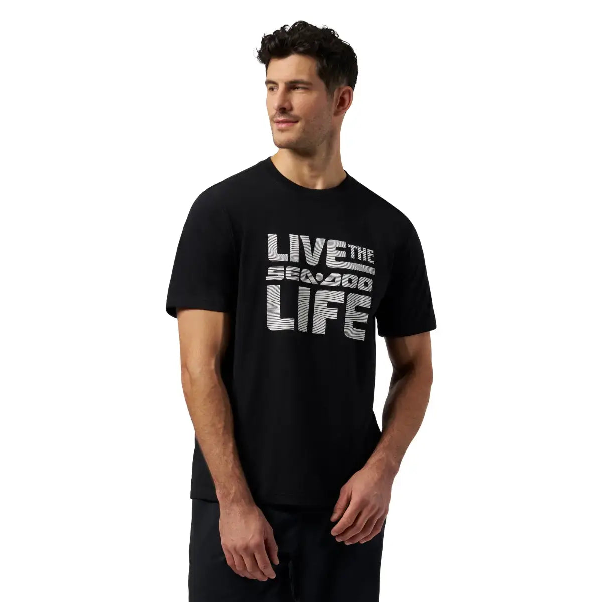 Sea-Doo Men's Live The Sea-Doo Life T-Shirt - Casual Cotton Lifestyle Tee, 288266