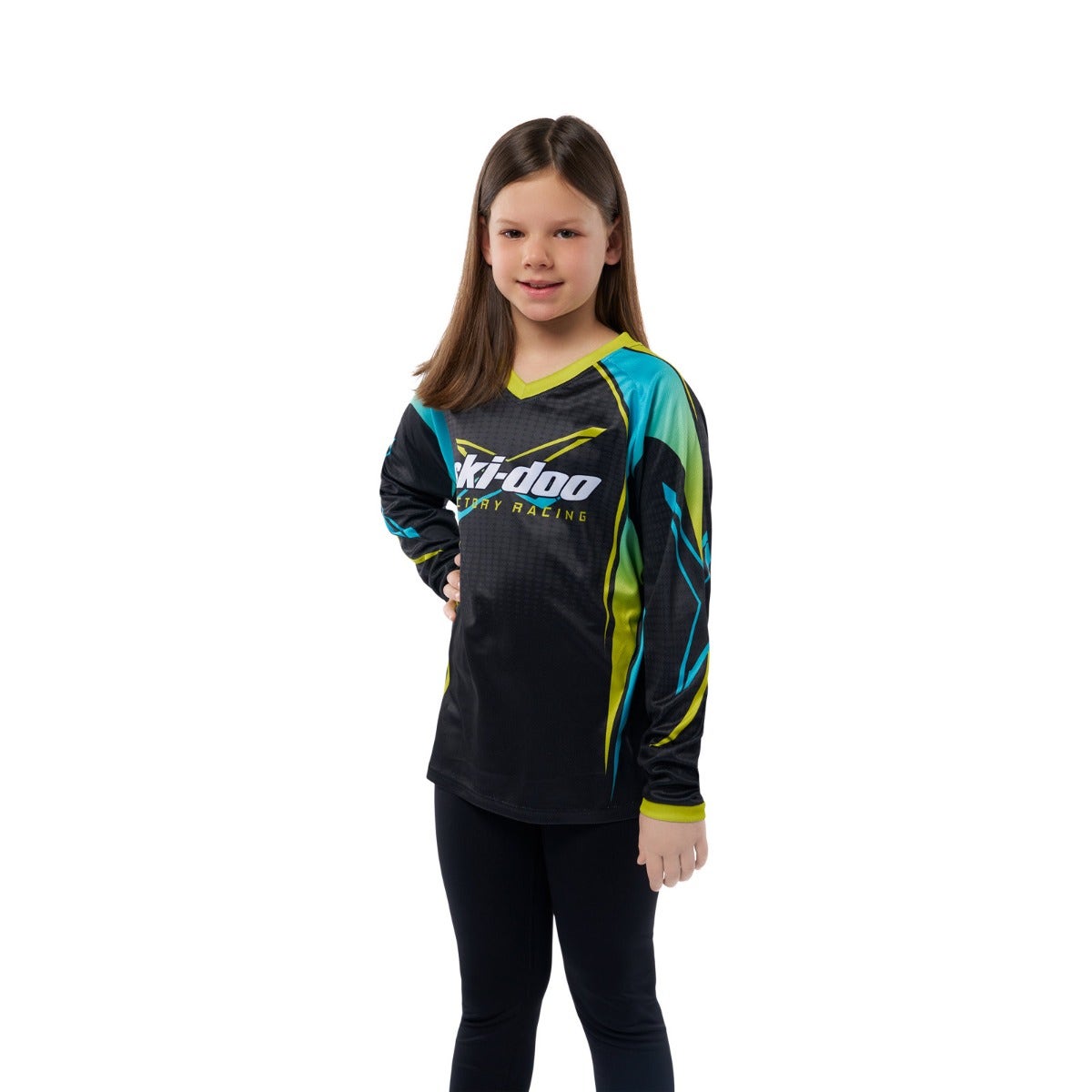 Ski-Doo Youth Race X-Team Edition Jersey - Black 10-12