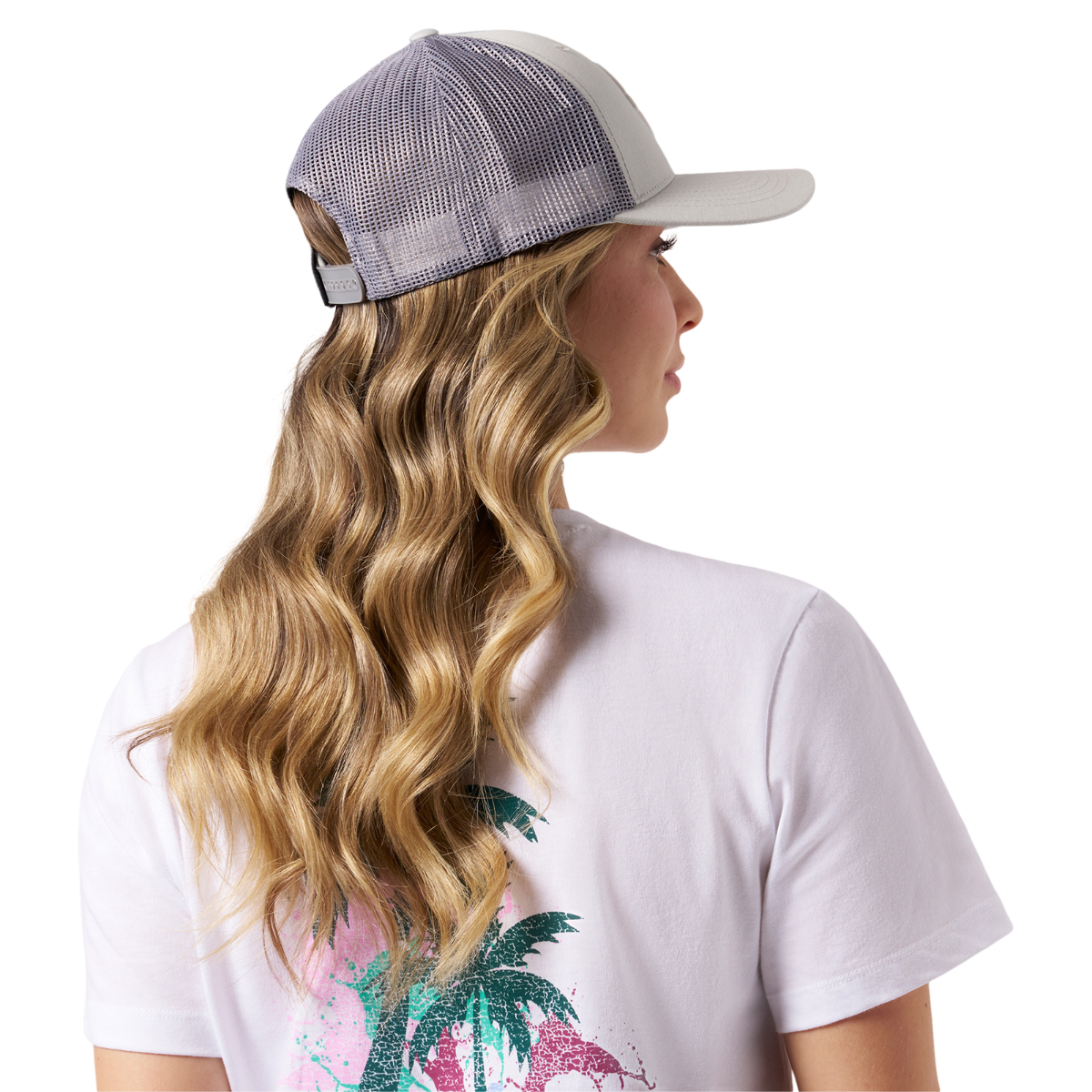 Sea-Doo Unisex Fishing Curved Mesh Cap - Magnesium
