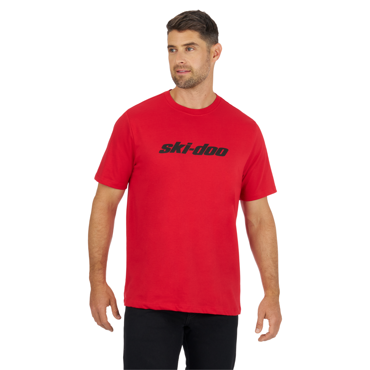 Ski-Doo Men's Signature T-Shirt in Red, 288300