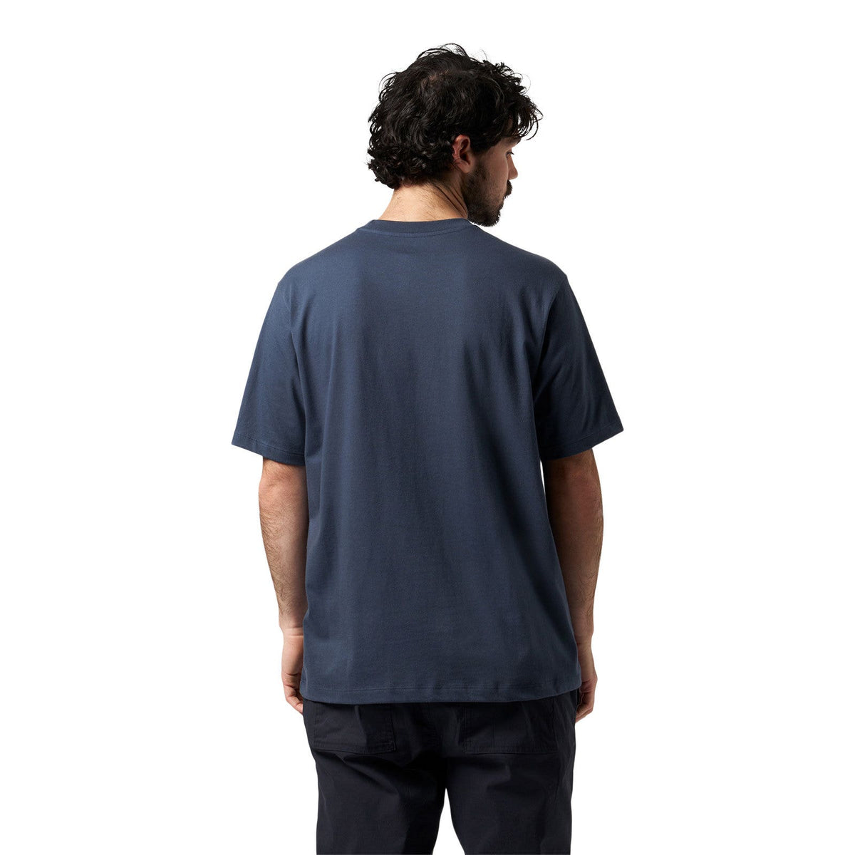 Ski-Doo Men's Signature T-Shirt in Denim Blue, back