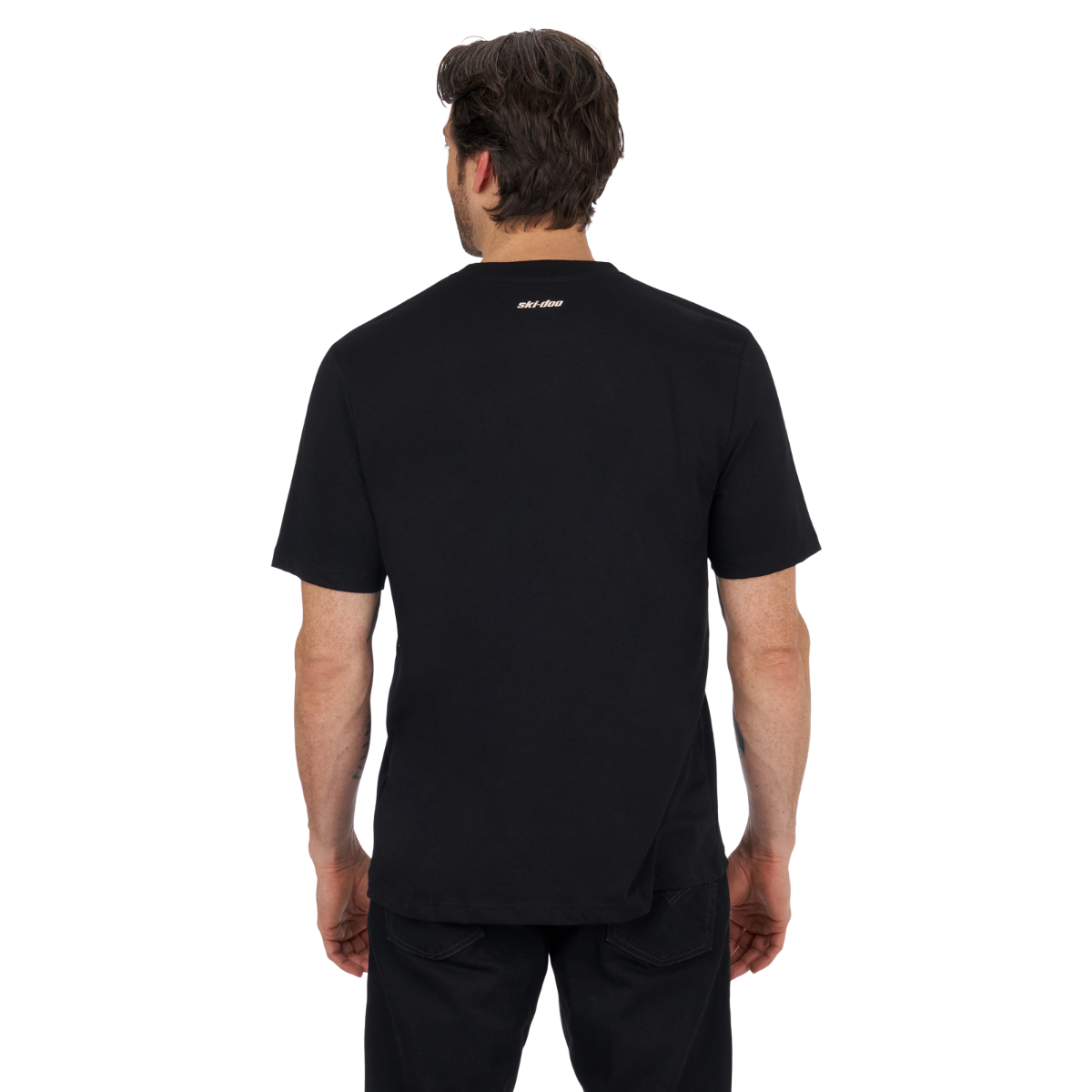 Ski-Doo Men's Vintage T-Shirt in Black 288302, back