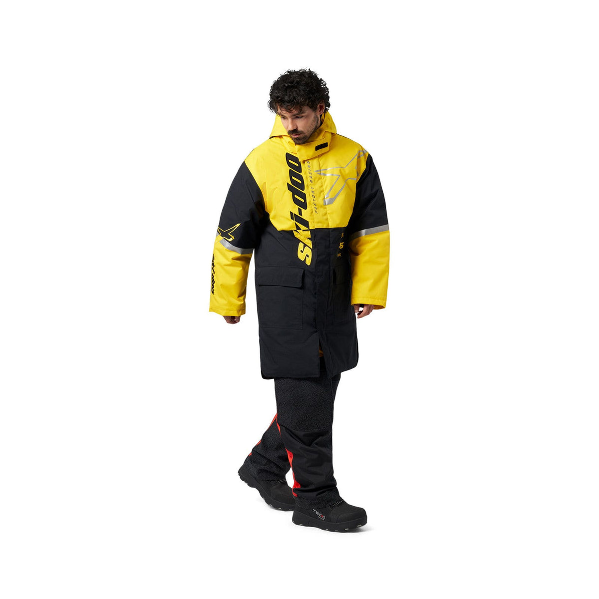 Ski-Doo Warm-Up 2.0 Insulated Coat - Black S/M