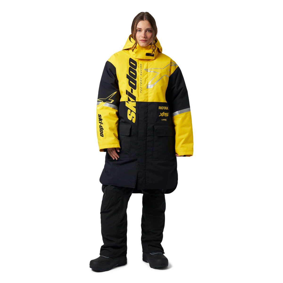 Ski-Doo Warm-Up 2.0 Insulated Coat - Black S/M