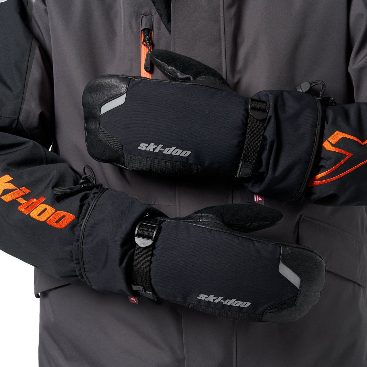 Ski-Doo Absolute 0 2.0 Insulated STX Mitts - Black L